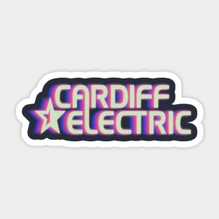 Cardiff Electric Sticker